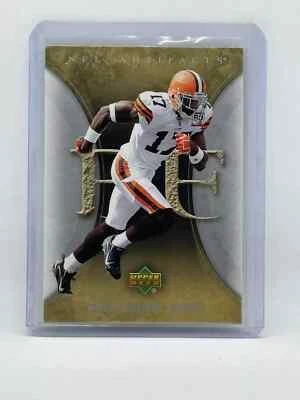 2007 Upper Deck Artifacts Braylon Edwards #25 Cleveland Browns Football Card - Image 1 of 2