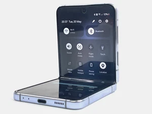 Samsung Galaxy Z Flip4 SM-F721B 256GB Blau Entsperrt Schlechter Zustand 476 - Bild 1 von 24