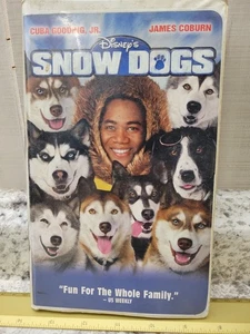 Snow Dogs VHS 2002 Family Comedy Original Release Buena Vista - Picture 1 of 2
