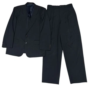 540 90s Comme Des Garcons Homme vintage suit set up men wool cupro archive navy - Picture 1 of 24
