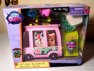 LPS Littlest Pet Shop Pets in the City Shuttle Bus Dog Barkley Woofley #92 New - Picture 1 of 11