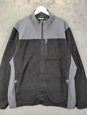L.L. Bean Polartec Fleece Men's Size XL Relaxed Fit Tall Long Full Zip Pockets  - Image 1 of 4