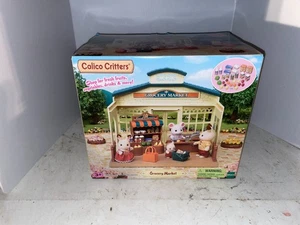 Calico Critters Lebensmittelgeschäft Markt versiegelt Neu im Karton - Bild 1 von 1
