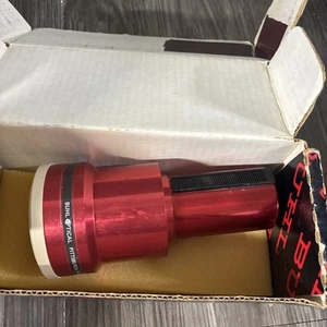 Buhl Optical Pittsburgh f/2.5 200mm (7.87") Diaprojektor Objektiv rot #H5 - Bild 1 von 3