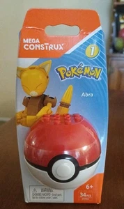 Mega Construx Pokemon Series 1 Abra New Sealed - Picture 1 of 4