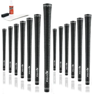 Karma Velour Full Cord Golf Grip Kit, 13 Pieces, Standard Size, Black - Picture 1 of 7