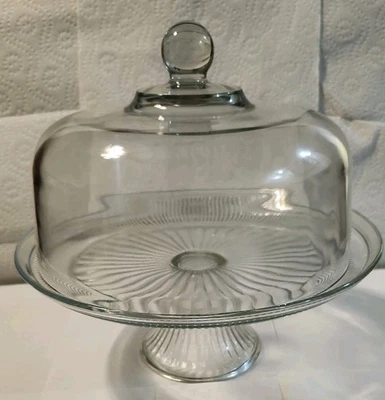 Anchor Hocking 2-Piece Canton Cake Server - Glass - Image 1 of 4