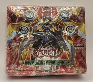 YuGiOh Yu-Gi-Oh! TCG Invasion:Vengeance new sealed 1st Edition English - Picture 1 of 6