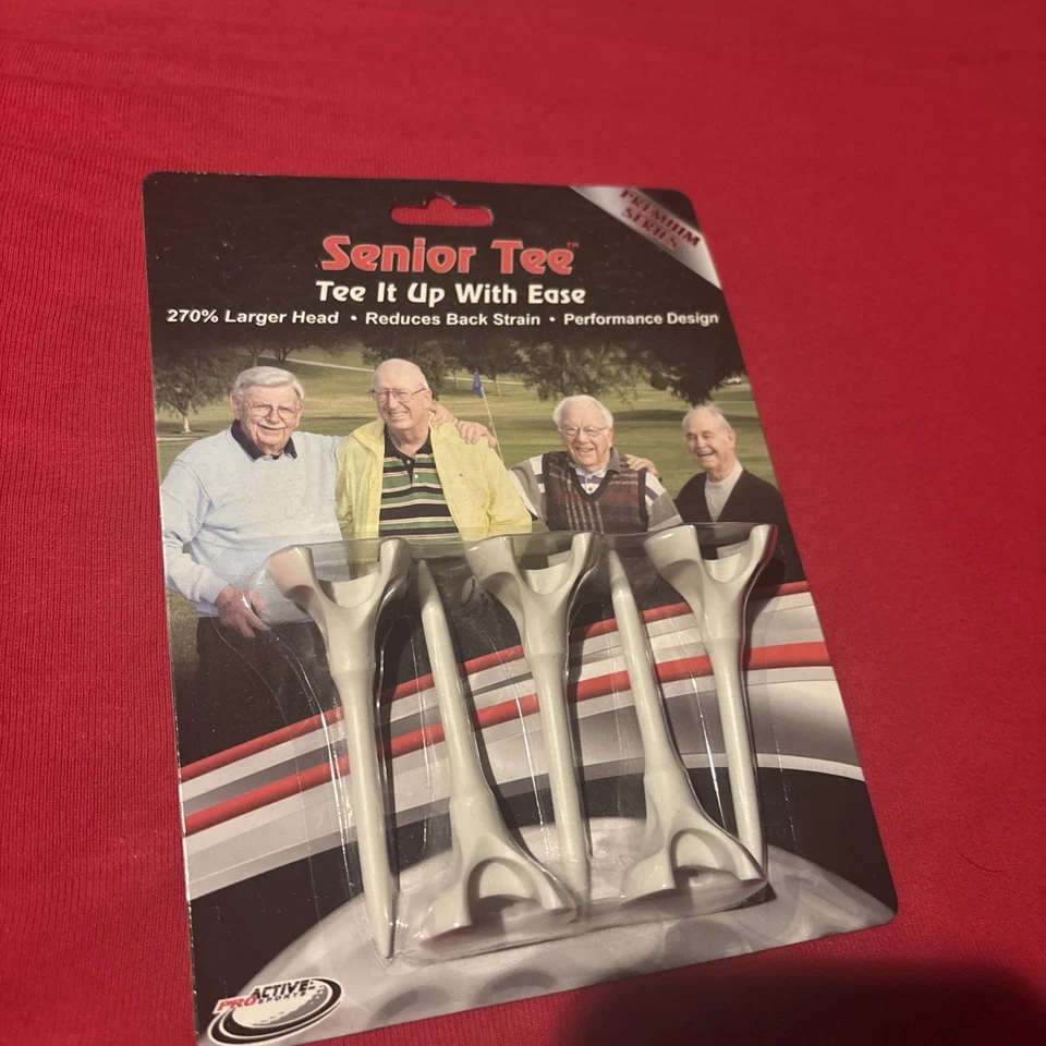 Camisetas de golf para personas mayores diseñadas para manos temblorosas y golfistas con esclerosis múltiple, O Foto 1 de 1