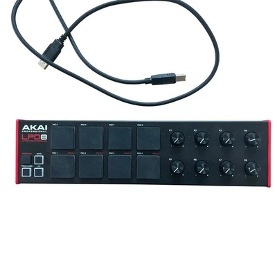 Akai Professional LPD8 Laptop Pad Controller USB MIDI Drum Pad DJ Gear - Bild 1 von 4