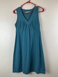 Athleta Medium Tall Womens Pullover Tank Dress Fitted Pleated Bust Some Fading - Picture 1 of 10