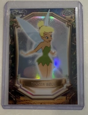 2025 Topps Disney Wonder Tinker Bell Peter Pan Enchantments Chrome E-12 🔥 - Image 1 of 2