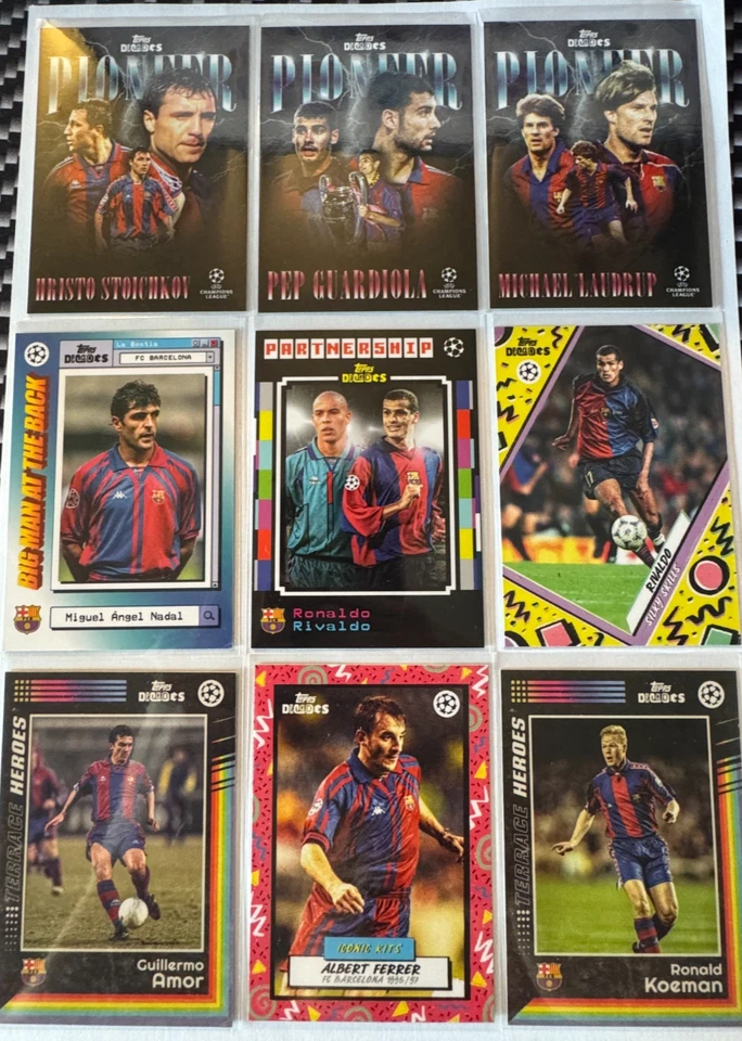 Topps Decades 2025 1990´s Edition - Barcelona Lot zum aussuchen - Rivaldo - Bild 1 von 2