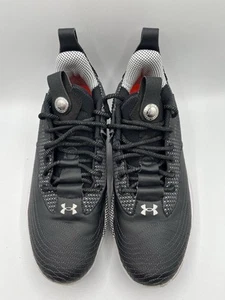 Under Armour Harper 7 Elite Low MCS Baseball Cleats 3025585-001 Black Size 10.5 - Picture 1 of 8