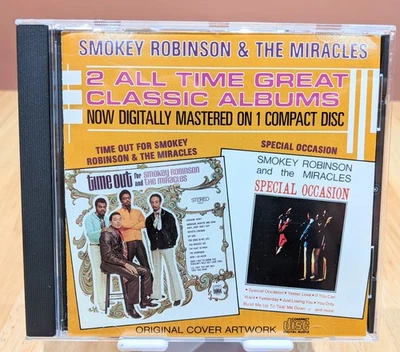 Smokey Robinson & The Miracles Time Out Special Occasion CD 1986 US Soul Tamla - Image 1 of 3