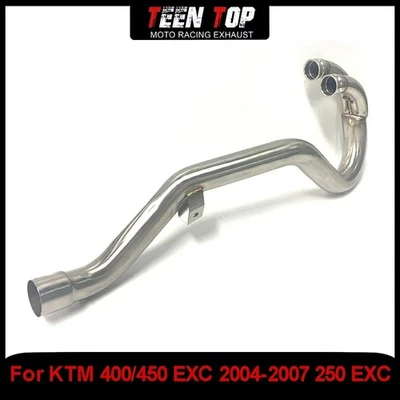 Codo de escape de motocicleta para escape todoterreno KTM 250/400/450 EXC 450 SX/SXS/XC Foto 1 de 4