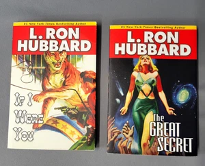 If I Were You L. Ron Hubbard The Great Secret Sci-Fi Fantasy Softcover Book Lot - Foto 1 di 20