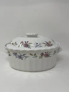 Mikasa Maxima Brywood Floral Oval Covered Casserole CAJ04 Serving Oven Dish JAP - Picture 1 of 15