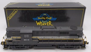 Weaver 1412L O NYC Alco RS-11/RSD-12 Diesel Locomotive w/Sound #8010 (3-Rail) LN - Picture 1 of 8