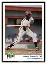 Jerome Edwards 1992 Classic Best Spartanburg Phillies #2  Philadelphia