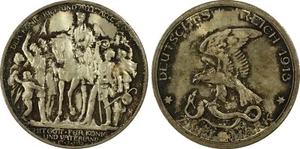 GERMANY - German State - Prussia - 1913 2 Marks Napoleon's Defeat - PCGS MS-65 - Picture 1 of 3