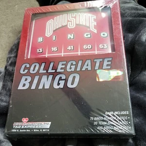 Ohio State Collegiate gioco di bingo OSU Buckeyes NUOVO - Foto 1 di 2