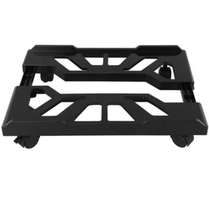 Computer Host Stand Office Tower under Desk Cpu Holder with Wheels - Photo 1/12