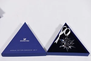 Swarovski 2017 Adorno de Navidad Cristal Copo de Nieve Estrella Con Caja - Imagen 1 de 3