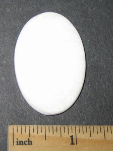 45x31mm PIEDRA CRISTAL ESCOCITA NATURAL PULIDA CABUJÓN OVALADO INDIA ~ 11.5g *1 - Imagen 1 de 4