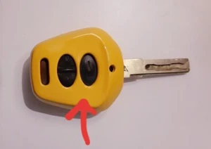 Key fob Case Cover Yellow sides for Porsche 911 996 And Boxster 986 Models.UK - Picture 1 of 3