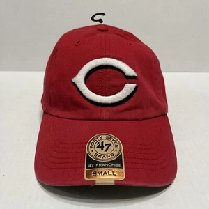 Cincinnati Reds Hat Cap 47 Franchise Fitted Mens Small Red MLB Baseball - Picture 1 of 6