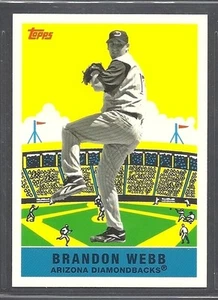 2007 Topps Flashback Fridays - #FF14 - Brandon Webb - Arizona Diamondbacks - Picture 1 of 1