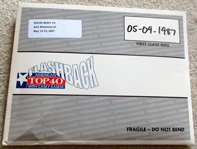 AMERICAN TOP 40 FLASHBACK Casey Kasem 3 CDs May 9 1987 05-09-87 Prince U2 RARE Foto 1 de 4