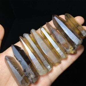 115g Tibet Himalayan Black Smoky Lemurian Crystal Point Tibetan Specimen i418 - Picture 1 of 7