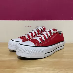 Converse Unisex CT All Star 171210C Red Casual Shoes Sneakers Sz M 5 W 7 - Picture 1 of 9