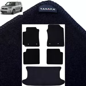 Alfombra negra gruesa Tanaka Premium de nailon para 04-07 Scion XB - Imagen 1 de 3