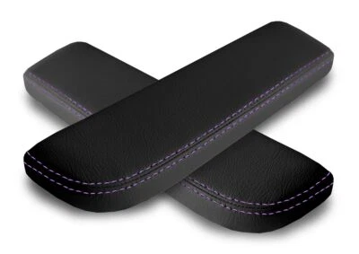 Armrest Door Panel Cover Leather for Lincoln Town Car 1998-2002 Purple Stitch - Изображение 1 из 4