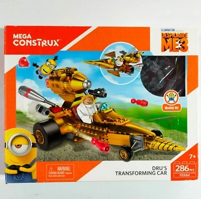 Mega Construx Despicable Me 3 - Dru's Transforming Car - See Description  - Image 1 of 4
