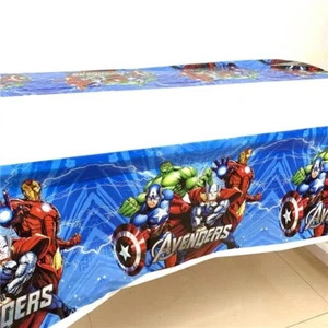AVENGERS TABLE COVER MARVEL Avengers TABLE CLOTH Party Birthday Decoration - Picture 1 of 5