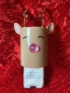 Bath & Body Works Rudolph REINDEER Wallflowers Fragrance Plug Holiday 2021 - Picture 1 of 2