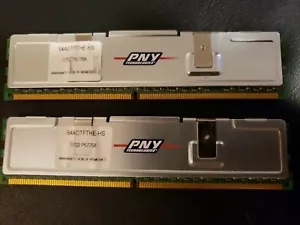 Crucial 1GB DDR2 RAM 667MHz PC2-5300 240-Pin DIMM w/Aluminum Heat Shiel- SET/2 - Picture 1 of 1