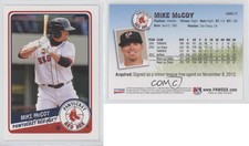 2014 Choice Pawtucket Red Sox Mike McCoy #17