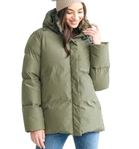 Chaqueta acolchada de plumón JENNI KAYNE VERDE SALVIA Talla L NUEVA con etiquetas - Imagen 1 de 17