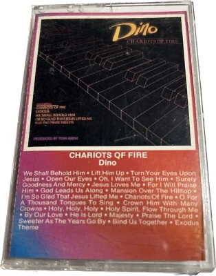 Dino- Chariots Of Fire - Cassette- Gospel Music - Religious Hymns - 1983 - Image 1 of 3