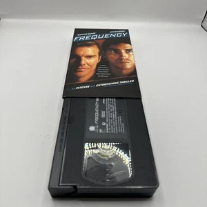 Frequency (VHS, 2000) Starring Jim Caviezel & Dennis Quaid Brand New Sealed - Picture 1 of 5