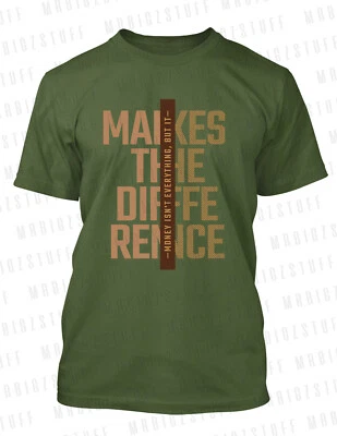 Men Graphic Pro Club Shaka RTP Money Makes the Differnce Tee Shirt Big Tall Sm T - Image 1 of 4