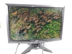 Acer G195w 19'' LCD Monitor Landscape Black - Picture 1 of 10