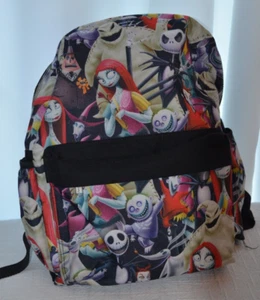 Disney's Nightmare Before Christmas 16 inch All Over Print Deluxe Backpack 18546 - Picture 1 of 16