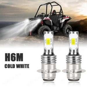 DC 12V H6M P15D 3570-SMD LED Motorbike Scooter Headlight Bulb Hi/Lo Beam 6000K - Picture 1 of 17