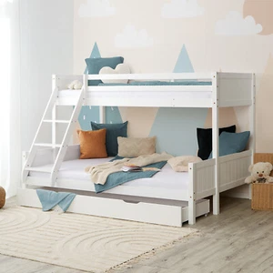 Etagenbett Kinder 90 140 x200 Lattenrost Bettkasten Stockbett Bett Homestyle4u - Bild 1 von 8